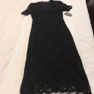 Bisou Bisou women’s Black Lace Dress size: S ❤️